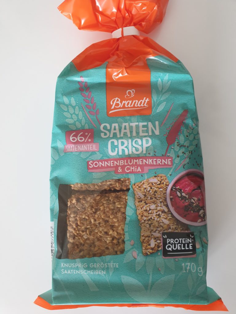 Brandt Saaten Crisp Sonnenblumenkerne & Chia - 170 g - UVP 2,79 €