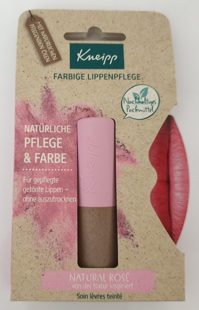 Kneipp Lippenpflege Natural Rose - 3,5 g - UVP 5,99 €